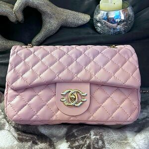 Baby Pink Classic Flap Bag